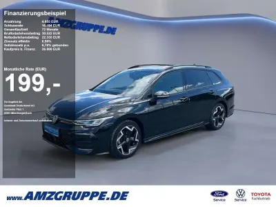 Gebraucht VW Golf VIII R-line 150 PS (110 kW) 2025 Grenadillschwarz Kombi