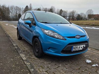 Gebraucht Ford Fiesta Trend 60 PS (44 kW) 2009 Blau Kleinwagen