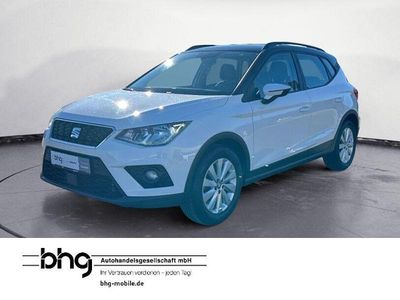 Gebraucht Seat Arona Style 116 PS (85 kW) 2020 Weiß/midnight schwarz metallic SUV
