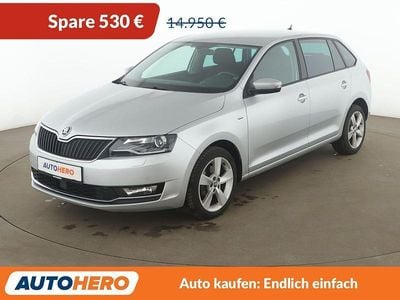 Gebraucht Skoda Rapid Clever 110 PS (80 kW) 2019 Grau Kleinwagen