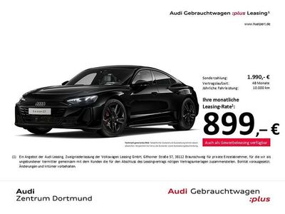 Mythosschwarz metallic Gebraucht 2025 Audi e-tron GT quattro Ambiente Limousine | 98.277 €