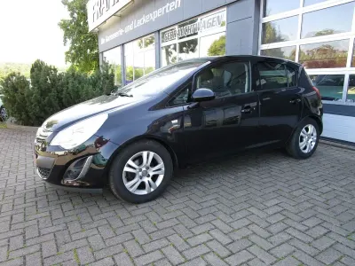 Gebraucht Opel Corsa Satellite 87 PS (63 kW) 2011 Schwarz Kleinwagen