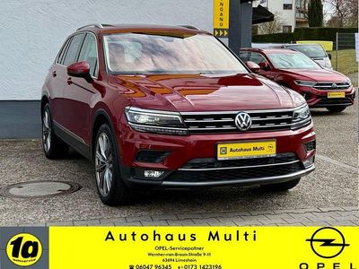Gebraucht VW Tiguan Highline 190 PS (139 kW) 2019 Ruby red SUV