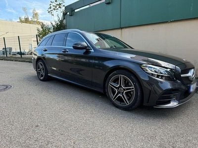 Gebraucht Mercedes C180 AMG line 156 PS (114 kW) 2021 Grau Kombi