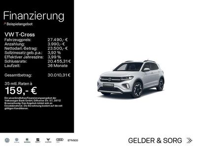 Gebraucht VW T-Cross R-line 150 PS (110 kW) 2025 Silber SUV