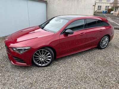 Gebraucht Mercedes CLA200 AMG line 163 PS (119 kW) 2021 Rot Kombi