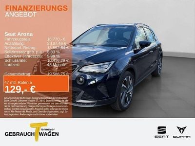 Brugt Seat Arona FR 110 HK (80 kW) 2021 Blå SUV