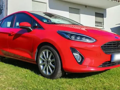 Brugt Ford Fiesta Titanium 101 HK (74 kW) 2019 Rød Hatchback