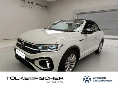Gebraucht VW T-Roc Cabriolet R-line 150 PS (110 kW) 2022 Pure white uni Cabrio