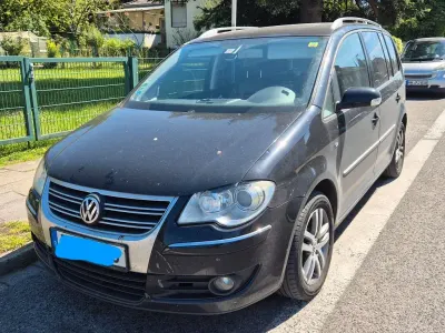 Brugt VW Touran Highline 105 HK (77 kW) 2006 Sort MPV