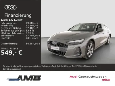 Gebraucht Audi A6 204 PS (150 kW) 2026 Chronosgrau metallic Kombi