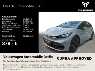 Gebraucht Cupra Born 169 kW (231 PS) 2023 Vapor grey Kleinwagen