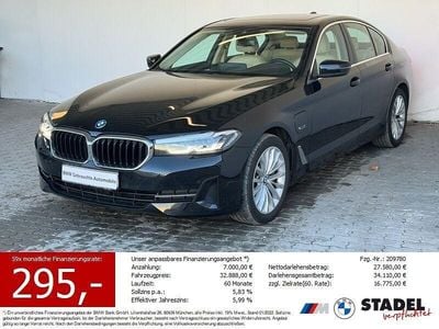 Gebraucht BMW 520 Sport Line 204 PS (150 kW) 2021 Schwarz Limousine