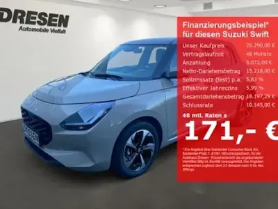 Neu Suzuki Swift Comfort 81 PS (59 kW) 2026 Beige Kleinwagen