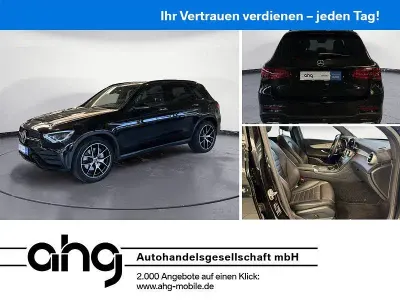 Brugt Mercedes GLC400d AMG line 330 HK (242 kW) 2020 Sort SUV