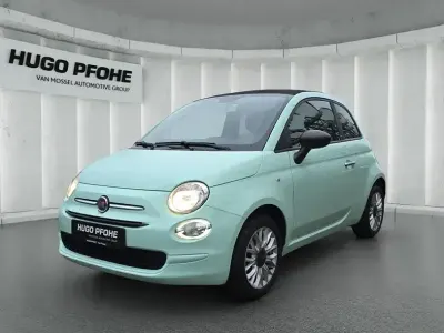 Używany Fiat 500C Lounge 69 KM (50 kW) 2020 Zielony Kabriolet