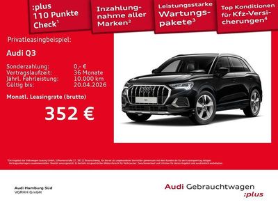 Gebraucht Audi Q3 Advanced 150 PS (110 kW) 2025 0e mythosschwarz metallic SUV