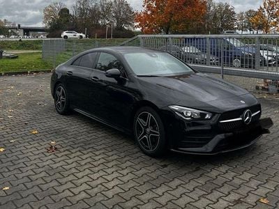 Second-hand Mercedes CLA180 AMG line 136 CP (100 kW) 2020 Negru Berlinǎ