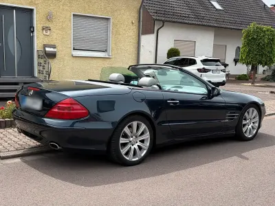Gebraucht Mercedes SL500 306 PS (225 kW) 2002 Schwarz Cabrio