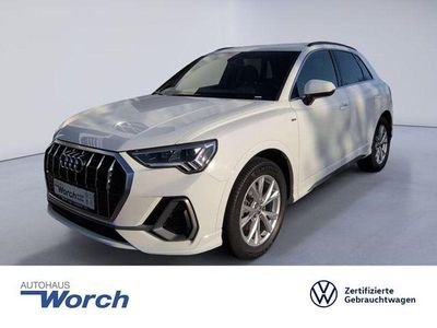 Ibisweiß Gebraucht 2020 Audi Q3 S-Line SUV | 27.449 € (Fairer Preis)