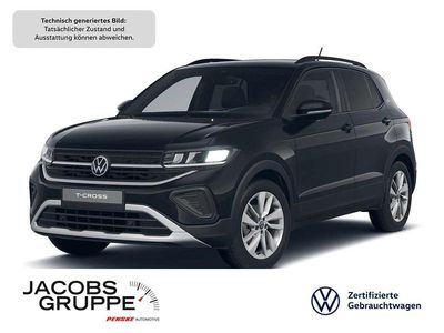 Gebraucht VW T-Cross Goal 116 PS (85 kW) 2025 Schwarz SUV