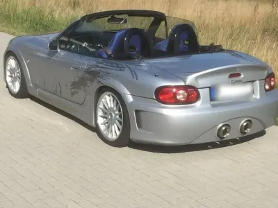 Gebraucht Mazda MX5 110 PS (80 kW) 2002 Silber Cabrio