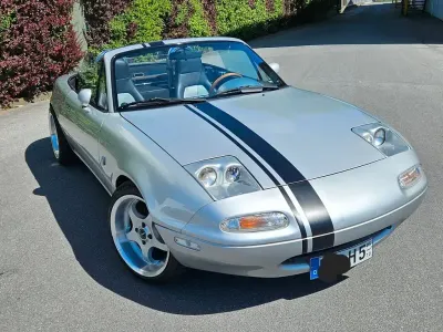 Używany Mazda MX5 116 KM (85 kW) 1992 Srebrny Kabriolet