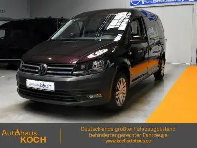 Gebraucht VW Caddy Maxi Trendline 125 PS (91 kW) 2016 Black berry Van / Kleinbus