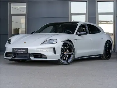 Neu Porsche Taycan 4S Sport Turismo Black Edition 439 kW (598 PS) 2026 Hellgrau Kombi
