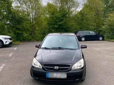 Gebraucht Hyundai Getz 63 PS (46 kW) 2009 Schwarz Kleinwagen