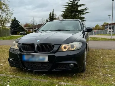 Brugt BMW 318 143 HK (105 kW) 2011 Sort Stationcar