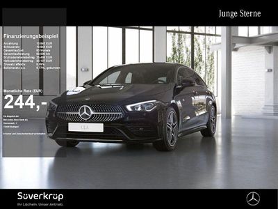 Gebraucht Mercedes CLA200 Shooting Brake AMG 163 PS (119 kW) 2023 Nachtschwarz uni Kombi
