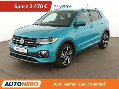 Gebraucht VW T-Cross Style 95 PS (69 kW) 2020 Makena tuerkis SUV