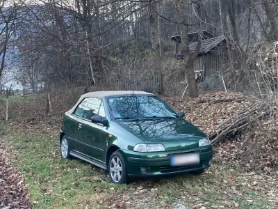 Gebraucht Fiat Punto Cabriolet 88 PS (64 kW) 1995 Grün Cabrio