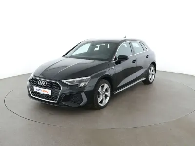 Gebraucht Audi A3 Sportback S-Line 2022 Schwarz Kleinwagen
