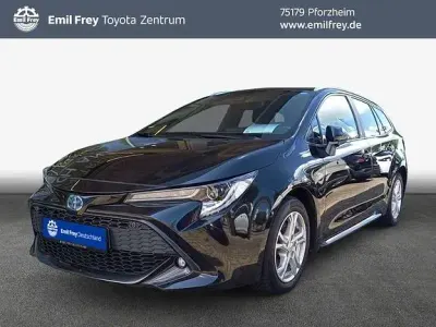 Gebraucht Toyota Corolla Team 184 PS (135 kW) 2020 Mysticschwarz mica Kombi