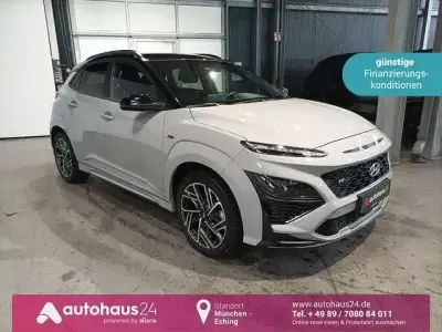 Gebraucht Hyundai Kona N Line 199 PS (146 kW) 2022 Grau SUV