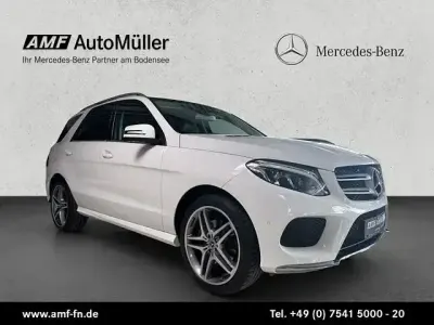 Gebraucht Mercedes GLE350 AMG line 258 PS (189 kW) 2018 Unilack polarweiß SUV