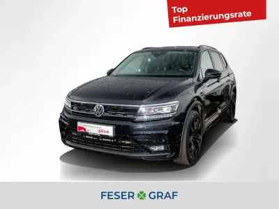 Gebraucht VW Tiguan Allspace Highline 200 PS (147 kW) 2021 Deep black perleffekt SUV