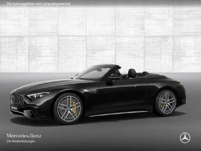 Gebraucht Mercedes SL63 AMG Premium 585 PS (430 kW) 2025 Obsidianschwarz Cabrio
