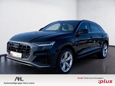 Gebraucht Audi Q8 S-Line 381 PS (280 kW) 2022 Mythosschwarz metallic SUV
