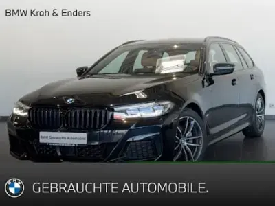 Brugt BMW 520 M Sport 197 HK (144 kW) 2022 Sort Stationcar