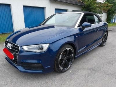 Blau Gebraucht 2016 Audi A3 Cabriolet S-Line Cabrio | 18.150 € (Fairer Preis)