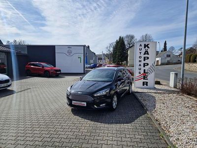 Gebraucht Ford Focus Titanium 150 PS (110 kW) 2016 Iridiumschwarz metallic Kombi