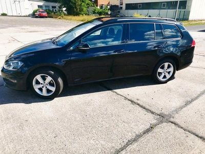 Schwarz Gebraucht 2014 VW Golf VII Highline Kombi | 9.999 € (Fairer Preis)