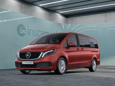 Używany Mercedes EQV300 150 kW (204 KM) 2023 Czerwony Minivan