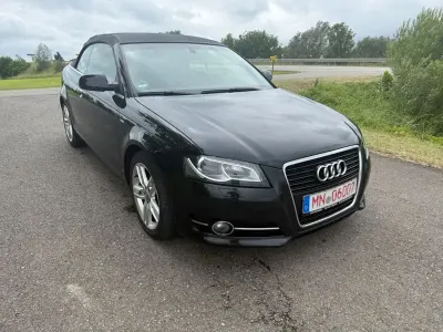 Gebraucht Audi A3 Cabriolet S-Line 200 PS (147 kW) 2011 Schwarz Cabrio