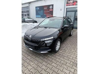 Gebraucht Skoda Kamiq Clever 150 PS (110 kW) 2021 Cerna magic/black magic (metallic) SUV