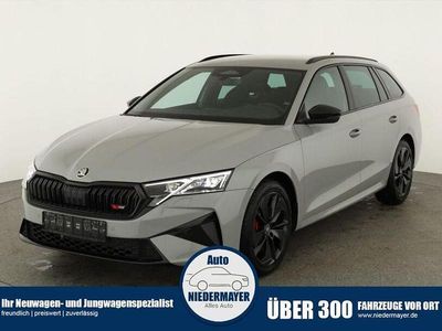 Neu Skoda Octavia RS 265 PS (194 kW) 2026 Stahl grau Kombi