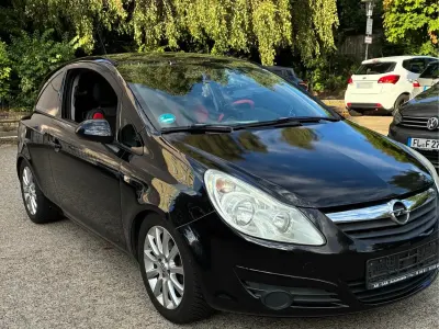 Gebraucht Opel Corsa 80 PS (58 kW) 2008 Schwarz Kleinwagen